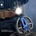 thumbnail image 4 of Linterna De Llavero Recargable Brillante, 6 Modos De Luz Pantalla De Energía Impermeable Linterna De Bolsillo Portátil Multifunción Para Viajar, 4 of 7