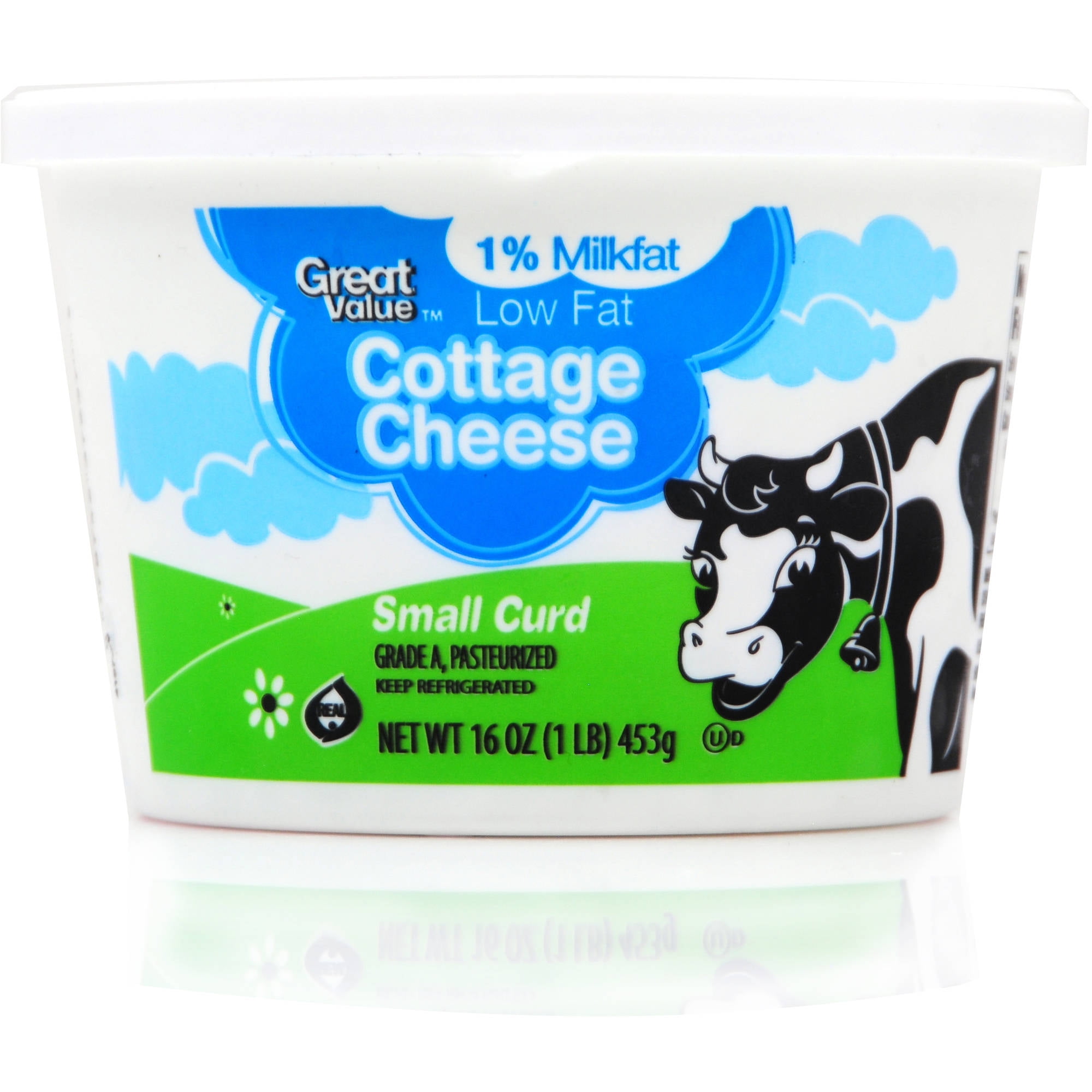 Great Value Low Fat Cottage Cheese, 16 oz by Wal-Mart Stores, Inc.