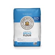 King Arthur Unbleached Bread Flour: Premium High-Protein 12.7% for Perfect Breads, Rolls & Pizza Dough - Non-GMO, Kosher Certified, No Preservatives - Ideal for Bread Machines & Artisan Baking - 5 lbs