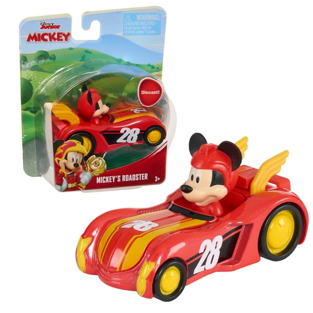 Mickey Mouse Diecast Roadster Car Vehicle Playset