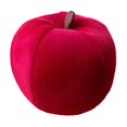 thumbnail image 4 of Peluche de manzana para decoración del hogar, lindo peluche, cómodo muñeco de peluche de manzana Rojo, 4 of 9