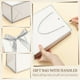 thumbnail image 3 of Bolsas de regalo Silkfly Thank You, 12 unidades con asa de 23 x 18 x 8 cm, color blanco, 3 of 6