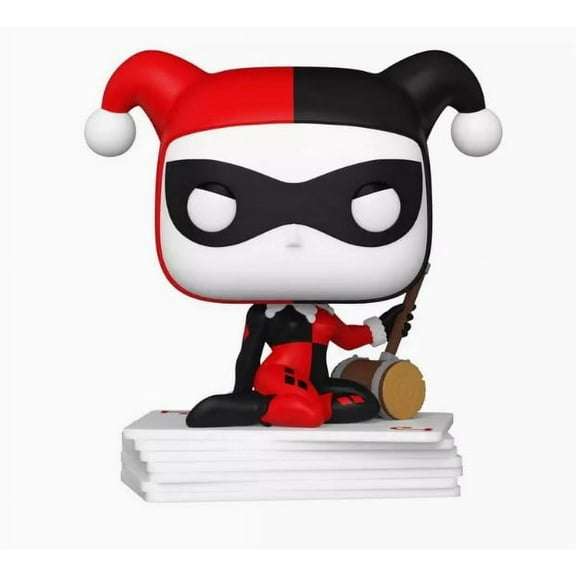 Funko POP! Heroes: Harley Quinn 30th Anniversary Harley Quinn with Cards Vinyl Figure