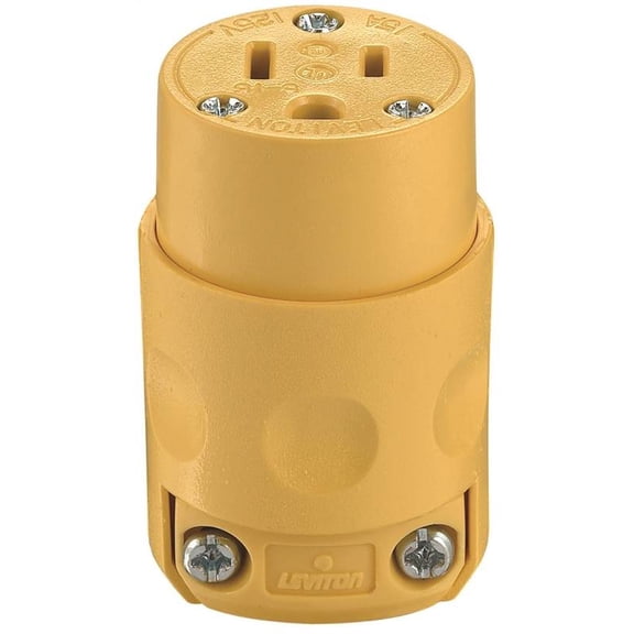 Leviton 000-515CV-000 Commercial Grade Straight Blade Connectors