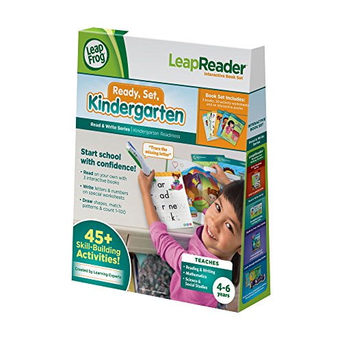 LeapFrog LeapReader Book Get Ready for Kindergarten 21212 for sale online works With Tag 