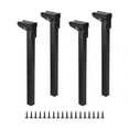 thumbnail image 2 of deevoka 4 Pieces Folding Desk Legs Durable Adjustable for Living Room Kitchen People 250mm, 2 of 9