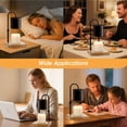 thumbnail image 5 of MQ Candle Warmer Lamp, Electric Candle Warmer Lamp with 2H/4H/8H Timer Dimming Height Adjustable Safety Night Lamp, Home Scented Jar Candles Decor Gifts (2 Bulbs, Black), 5 of 8