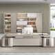 thumbnail image 4 of Light Luxury Boss Table And Chair Combination Simple Modern Chairman Office Single Person Atmosphere Desk Business Furniture My Lux Decor Round, 4 of 18