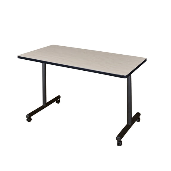 Regency Kobe 42" x 24" Mobile Training Table, Multiple Finishes