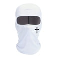 thumbnail image 2 of Vjnyvs 2 Pcs Cagoule avec Masque Facial - Polyester Respirant Qui Évacue l'Humidité, Cache-Cou pour Vélo, Randonnée, Couvre-Chef Extérieur, 2 of 7