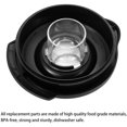 thumbnail image 4 of Tapa de la tapa de la licuadora de vidrio de 6 tazas para la olla de la licuadora Os-Ter 124461-000-000, apta para las piezas de repuesto de la tapa de las licuadoras Os-Ter Pro, 4 of 5