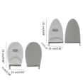 thumbnail image 3 of Garment Steamer Ironing Gloves with Finger Loop for Clothes Steaming Anti Steam Mittens Mini Handheld Ironing Pad Board, 3 of 4