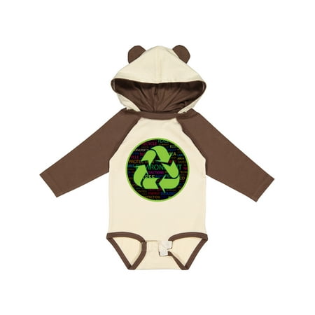 

Inktastic Earth Day Recycling Conservation Gift Baby Boy or Baby Girl Long Sleeve Bodysuit