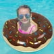 thumbnail image 3 of Donut inflable para niños y adultos flotador seguro para piscina actividades, 3 of 9