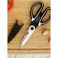 thumbnail image 3 of 1Pc Black Stainless Steel Scissor Kit - Panda Design Bbq & Kitchen Tool - New, 3 of 6
