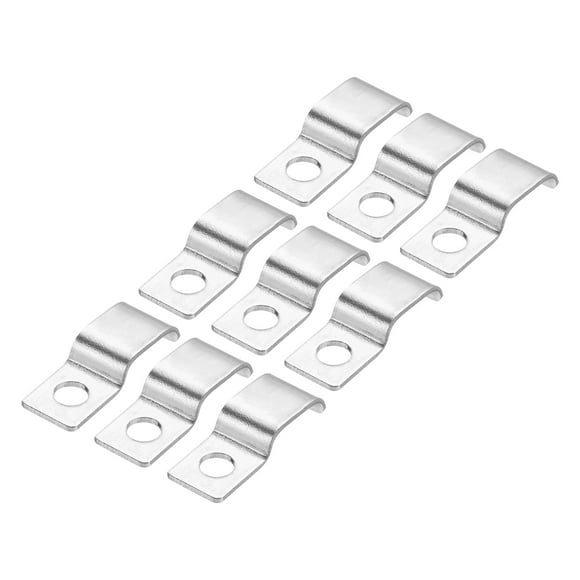 Unique Bargains 40Pack Pipe Strap, 304 Stainless Steel Pipe Support Strap Fit for 1/2in(12mm)