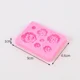 thumbnail image 4 of Moldes de silicona para decoración de pasteles y repostería, moldes para chocolate y dulce de azúcar, flores de pétalos de rosa, accesorios y herramientas para hornear en 3D, 4 of 6