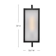 thumbnail image 3 of 82070BK Lark Halden - 12W 1 LED Outdoor Small Wall Mount Lantern-15 Inch Tall and 5.5 Inch Wide, 3 of 9