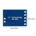 thumbnail image 3 of Likrtyny HXJ8002 Módulo Placa Amplificador Potencia Audio BTL 3W Amplificador Audio Un Canal, 3 of 6
