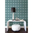 thumbnail image 2 of Kenneth James Echo Teal Geometric Wallpaper, 20.5-in by 33-ft, 56.4 sq. ft, 2 of 3