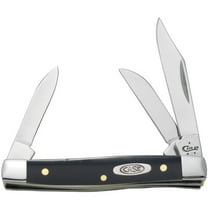 WR Case XX Pocket Knife 22512 BLACK SYNTHETIC SMALL STOCKMAN(2333 SS)