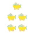 thumbnail image 2 of sweethay Broches de dibujos animados con forma de fruta de rana, alfileres de solapa esmaltados divertidos, regalo para , Clips para Type2 NO2, 2 of 6