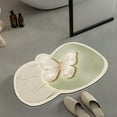 thumbnail image 3 of Safe Retro Butterfly Diatomite Non Slip Rug, Realistic Pattern Non-Slip Absorbent Mat, Vintage Quick Dry Absorbent Door Mat, Easy to Clean Absorbent Rug for Living Room Bedroom Kitchen, Bathroom, 3 of 6