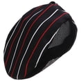 thumbnail image 4 of Sombrero de catering de cocina de restaurante de de mal de para adultos Raya roja Sunnimix Gorra de cocinero de algodón, 4 of 8