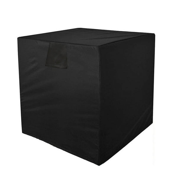 OUSITAID Air Conditioner Cover Outdoor Black Universal Veranda