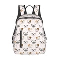 thumbnail image 1 of Fotbe Bulldog Face Mochila Ligera para Hombres y Mujeres - Duradera y Resistente al Agua, Ideal para Escuela, Trabajo, Viajes y Uso Diario, 1 of 7