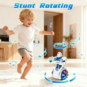 Babyltrl Kid Robot Toys,Electronic Sliding Singing Dancing Educational Toy with Disco Light /360° Rotation for Boys Girls Kids Gifts,Ages 3 4 5 6 7 and up,Blue