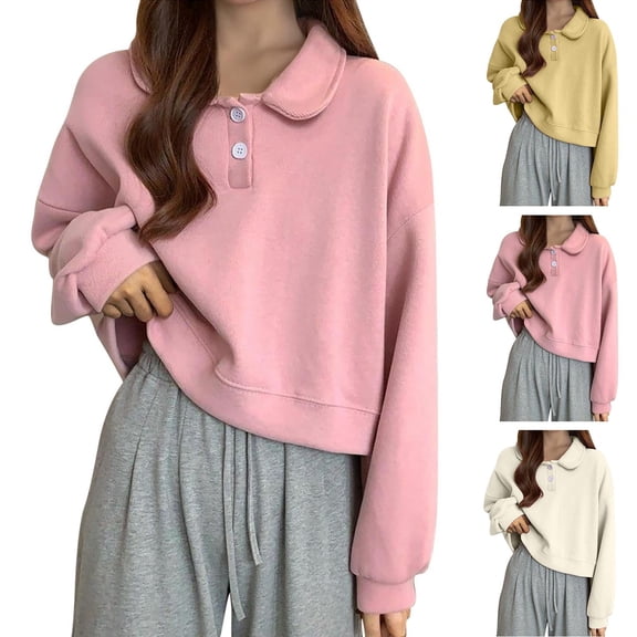 Women's Casual Hooded Sweater Jacket Long Sleeve Pullover Top with Pockets for Loungewear Travel Streetwear and Daily Wear Fashion Essential Gift for Women | Aestivo,Beige Free Size