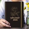 thumbnail image 6 of 2026 Weekly & Monthly Planner, Jan. 2026 - Dec. 2026, Daily Agenda Academic Planner Notebook Organizer, Calendar Planners/Planning for School Office Home, 5.9" x 8.26", Black Rose, 6 of 7