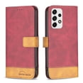 thumbnail image 4 of Allytech Wallet Case for Samsung Galaxy A53 5G 6.5" - Slim Fit Flip Cover Kickstand Cards Slots Drop Protective Magnetic Clasp Cover Shell - Red, 4 of 6