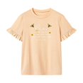 thumbnail image 2 of Camiseta de mujer elegante simple cómoda ropa deportiva cuello redondo manga corta S Yuyangstore, 2 of 7