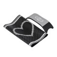 thumbnail image 1 of Graflsoa Foldable Silicone Nail Art Hand Rest & Table Mat Set, Lace & Polka Dot Design, Washable, Black - Manicure Comfort & Desk Protection, 1 of 6