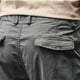 thumbnail image 5 of Pantalones largos para hombre, cintura elástica, transpirables, cómodos, suaves, informales, de playa, de poliéster, 5 of 7
