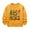 Yellow, variant on BJUTIR Toddler Girl Tee Christmas Long Sleeve Letter Prints Pullover Kids Sweatshirt Tops Clothes For 2-3 Years