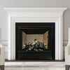 Cedar Ridge Hearth 24 Decorative Realistic Fireplace Ceramic Wood