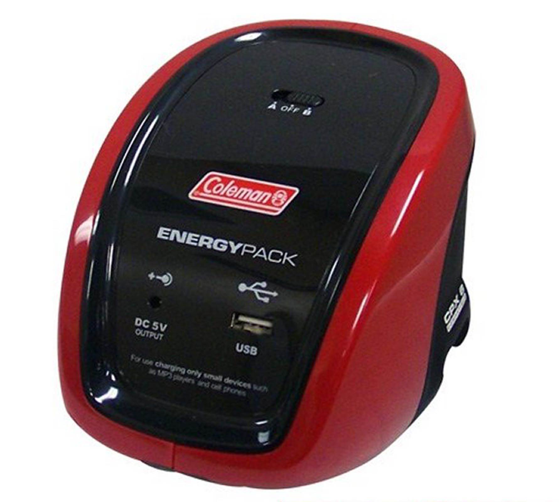 COLEMAN 4D Battery Powered Portable USB Electronics Charger CPX6
