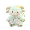 thumbnail image 2 of Cute Sheep Plush Toy in Floral Dress Soft Stuffed Lamb Doll Adorable Animal Figurine for Birthday and Home Decor Cuddly Lamb Gift for All Ages C, 2 of 5