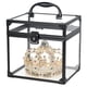 thumbnail image 1 of Estuche de maquillaje FRENESSA Clear Crown Box acrílico portátil, 1 of 8