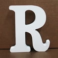 thumbnail image 2 of Wood Wooden Letters Log Alphabet Wedding Birthday Party Home Decorations, 2 of 9