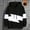 Black, variant on Men's Fashion Hoodies Qiggri Men's Color Block Pullover Hoodie Casual Fleece Long Sleeve Hooded Sweatshirt