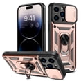 thumbnail image 2 of Elegant Choise for iPhone 14 Plus Case with Ring Stand Slide Camera Lens Protective Phone Cover, Camouflage, 2 of 5