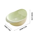 thumbnail image 2 of Meitianfacai Kitchen Multifunctional Rice Washer Vegetable Basket Lazy Products Draining And Washing Rice Sieve With Dense Holes Multi-purpose Plastic Rice Washing Bas, 2 of 5