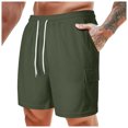 thumbnail image 3 of Mens Shorts - Men's Hiking Cargo Shorts Outdoor Casual Work Hiking Shorts Quick Dry Loose-Fit Athletic Shorts Mens Gym Shorts with Pockets, 3 of 8