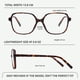 thumbnail image 2 of Gafas de bloqueo de luz azul miyya para mujer, moda vintage, 2 of 6