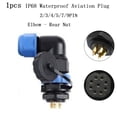 thumbnail image 3 of SP20 IP68 Waterproof Cable Connector 90 Degree Elbow Circular Connector 2-9Pin, 3 of 3