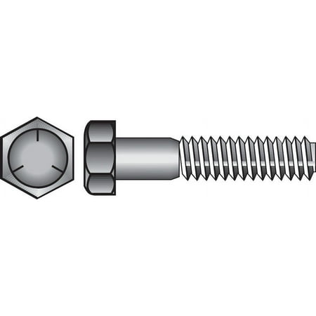 UPC: 0008236077841 | Hillman 1/2 Heat Treated Zinc Steel Hex Head Cap Screw